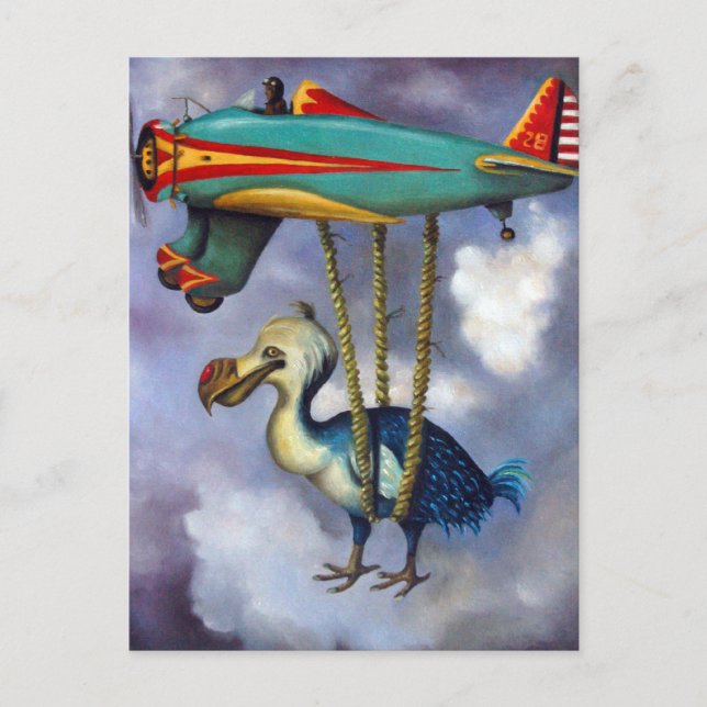 Carte Postale Lazy Bird (Devant)