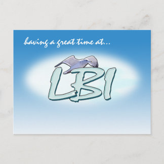 CARTE POSTALE LBI...