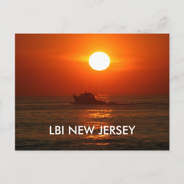CARTE POSTALE LBI NEW JERSEY (Devant)