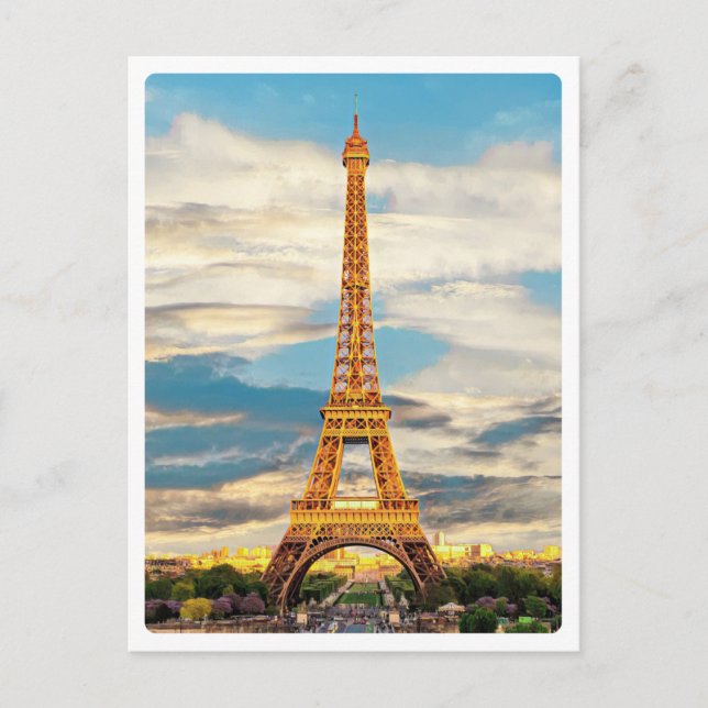 Carte Postale ldp TOUR EIFFEL - Paris - vue (Devant)
