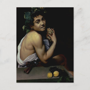 Carte Postale Le Bacchus malade, 1591