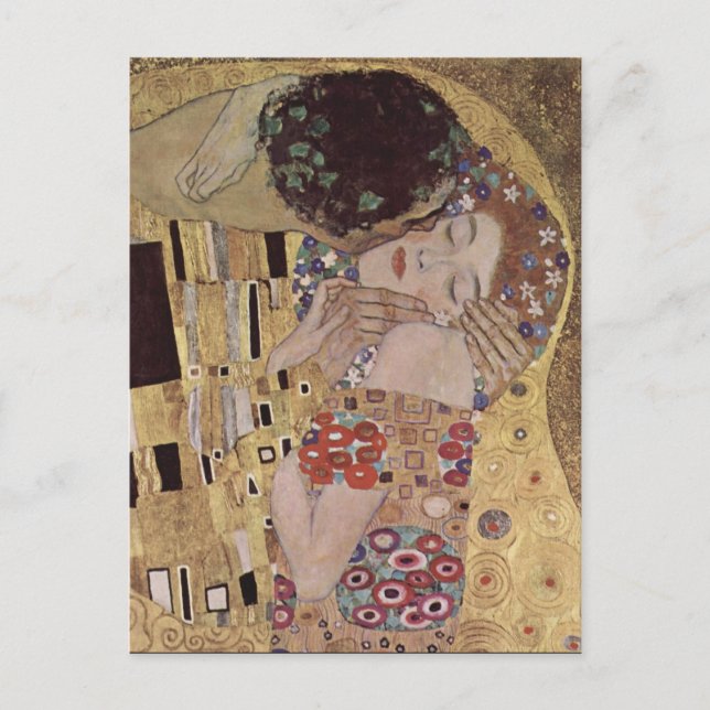 Carte Postale Le baiser (Devant)