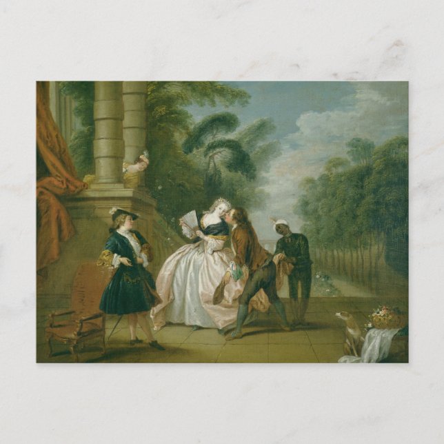 Carte Postale Le baiser (Devant)