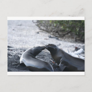 Carte Postale Le baiser