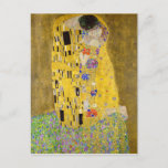 Carte Postale Le baiser de Gustav Klimt<br><div class="desc">Le baiser de Gustav Klimt</div>