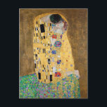 Carte Postale Le baiser de Gustav Klimt<br><div class="desc">Le baiser de Gustav Klimt</div>