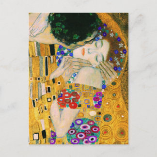 Carte Postale Le baiser de Gustav Klimt
