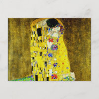 Le baiser de Gustav Klimt, peintre symboliste, art