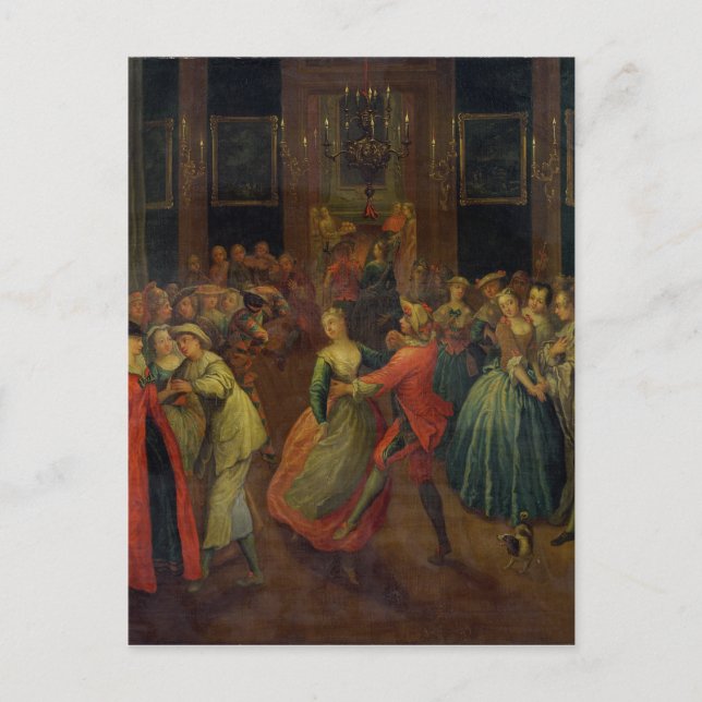 Carte Postale Le bal des costumes (Devant)