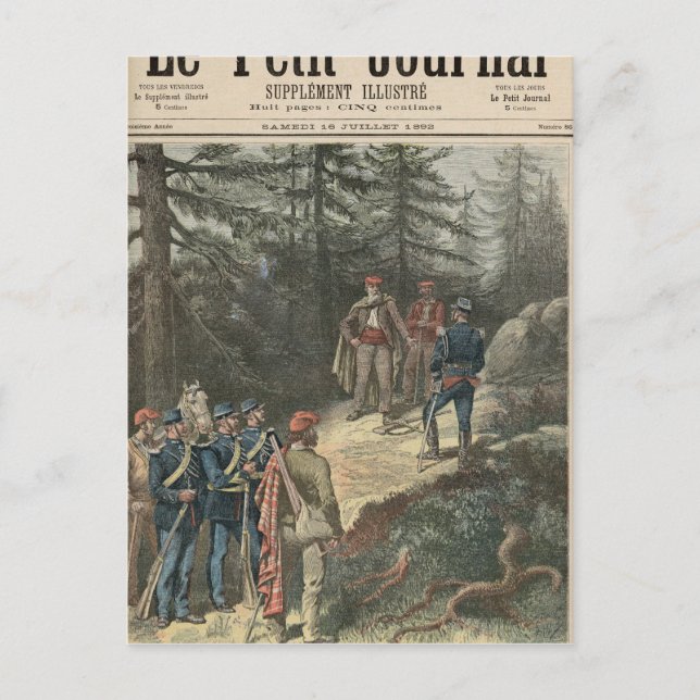 Carte Postale Le Bandit corse Jacques Bellacoscia (Devant)