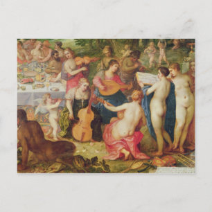 Carte Postale Le Banquet des Dieux