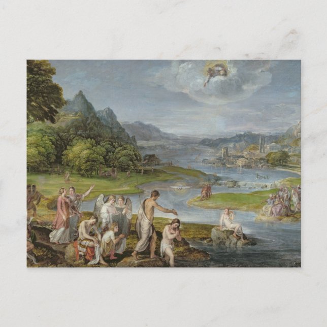 Carte Postale Le baptême du Christ 2 (Devant)