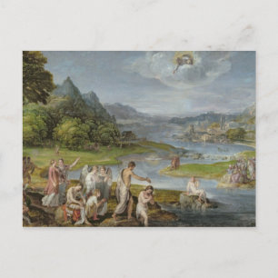 Carte Postale Le baptême du Christ 2