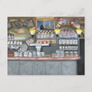 Carte Postale Le bar à singes et La Palette