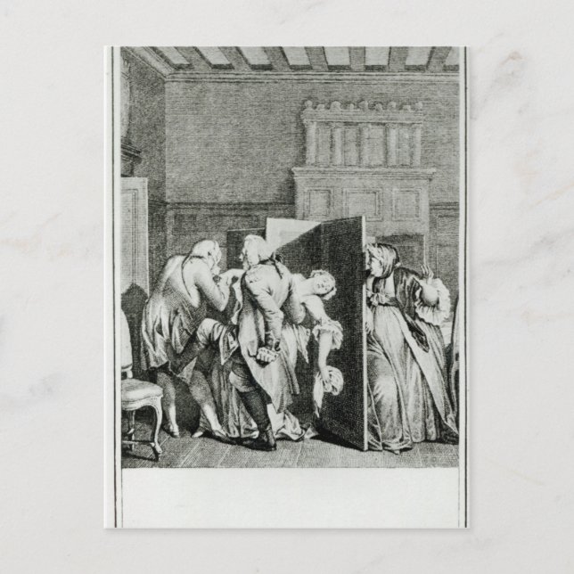 Carte Postale Le baron...saluée candidate (Devant)