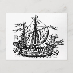 Carte Postale Le bateau de Ferdinand Magellan 'Victoria'