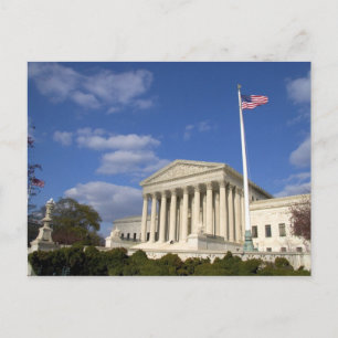 Carte Postale Le bâtiment de la Cour suprême des États-Unis à