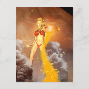 Carte Postale Le beau elfe mystique