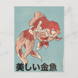 Carte Postale Le Beau Poisson Rouge