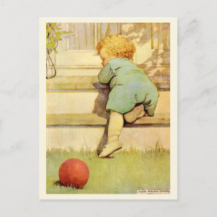 Carte Postale Le bébé en petite taille