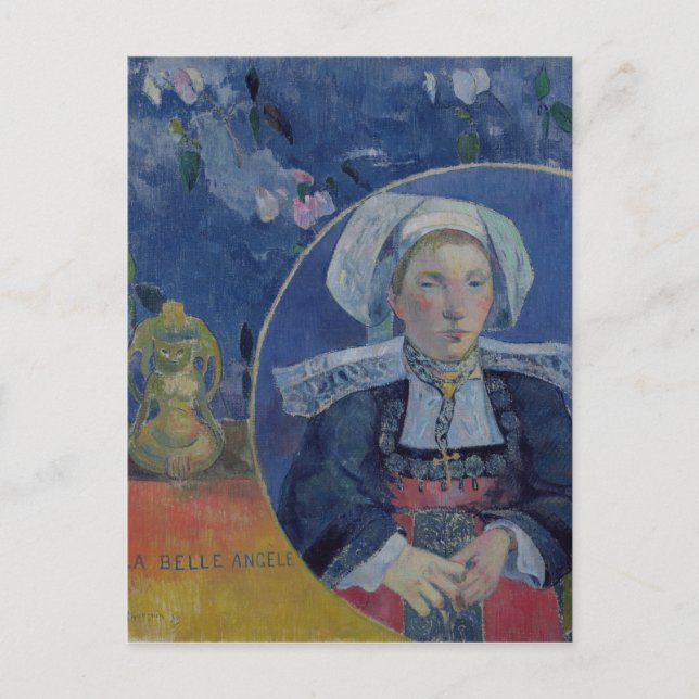 Carte Postale Le bel ange, 1889 (Devant)