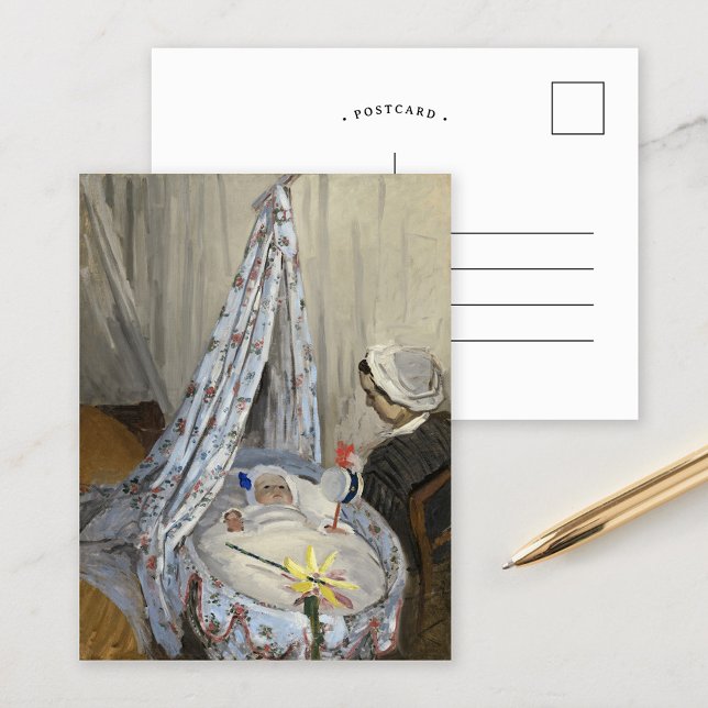 Carte Postale Le Berceau | CLAUDE MONET (Créateur téléchargé)