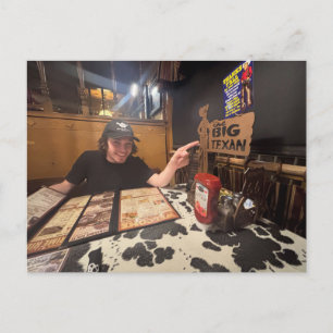 Carte Postale Le Big Texan Steak Ranch