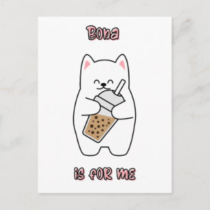 Carte Postale Le Boba Est Pour Moi
