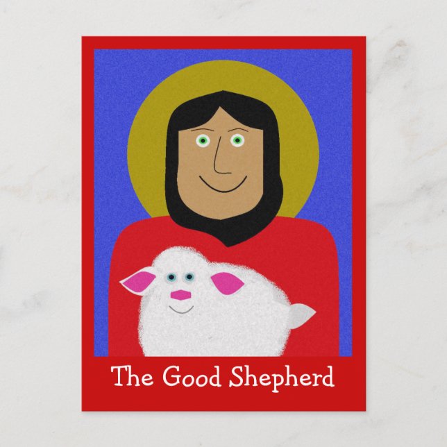 Carte Postale Le bon berger (Devant)