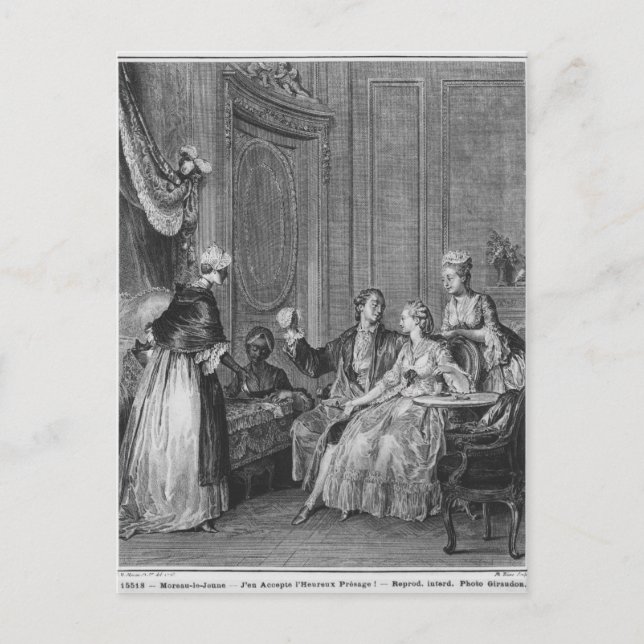 Carte Postale Le bon présage (Devant)