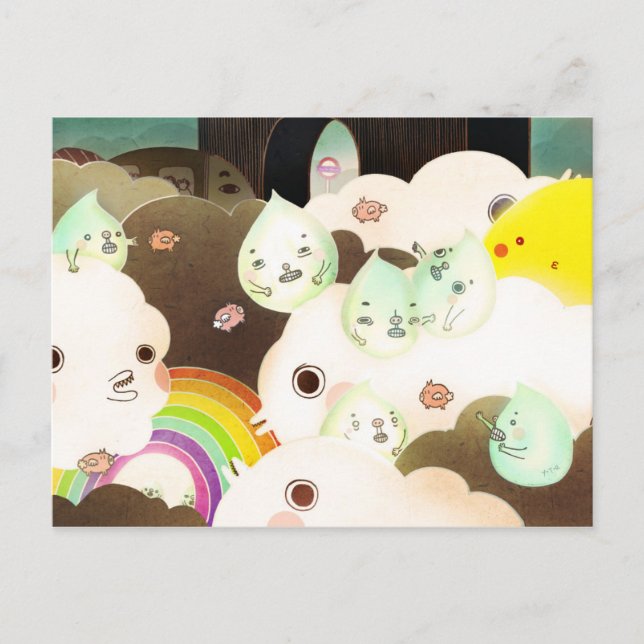 Carte Postale Le bon vieux temps britannique 2014 (Devant)