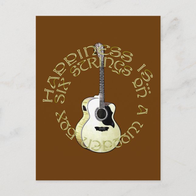 Carte Postale Le bonheur est... (Devant)