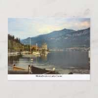Le bord de mer du lac de Côme