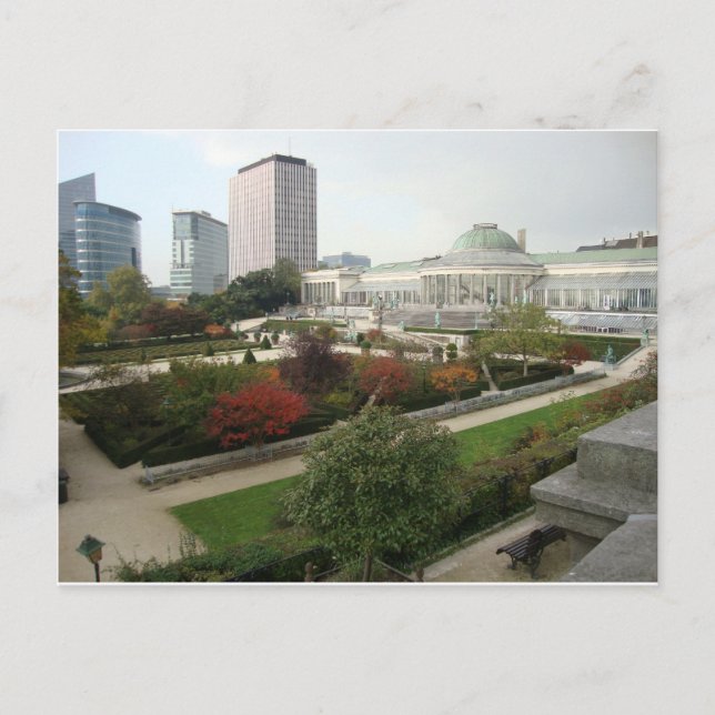 Carte Postale Le Botanique Bruxelles (Devant)