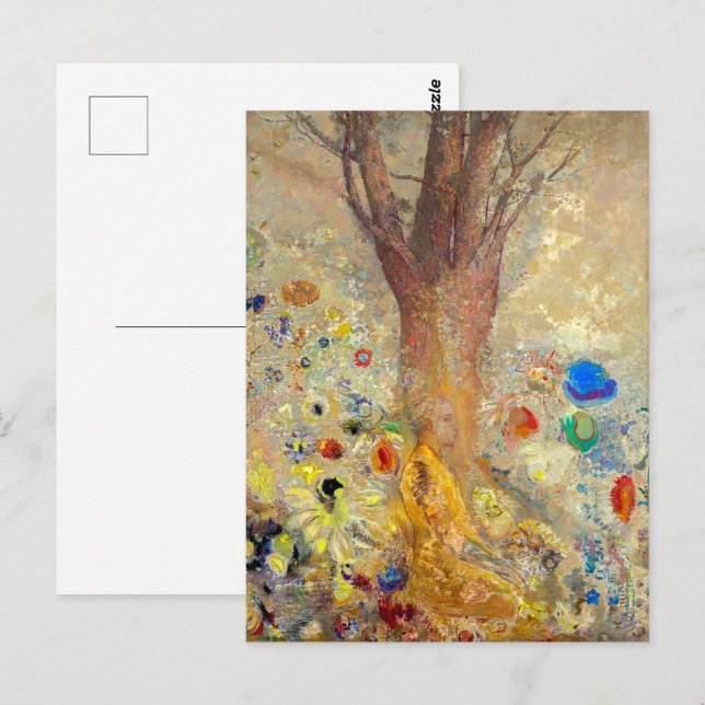 Carte Postale Le Bouddha | Odilon Redon | (Devant / Derrière)