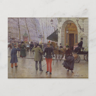 Carte Postale Le boulevard des Capucines