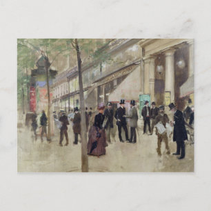 Carte Postale Le boulevard Montmartre