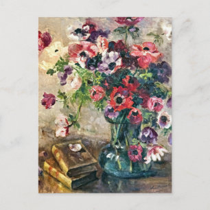 Carte Postale Le Bouquet des anémones   Luce Boyals
