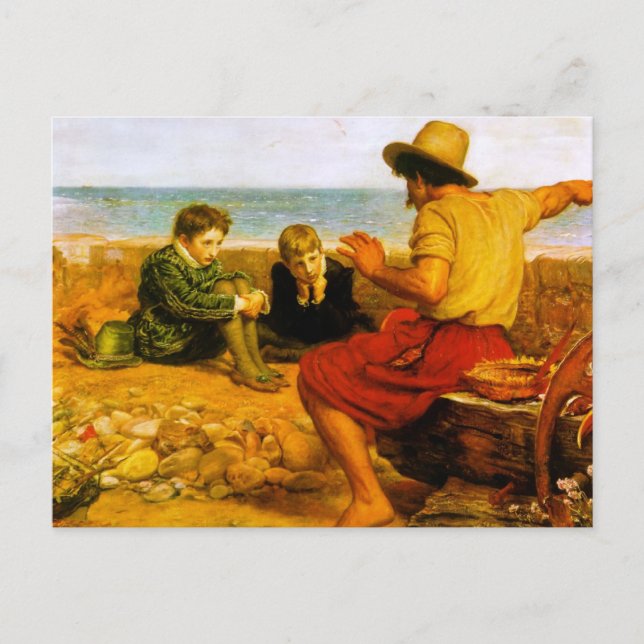 Carte Postale Le Boyhood de Raleigh (Devant)