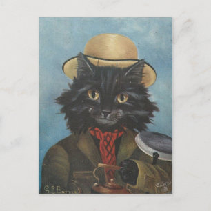 Carte Postale Le bricoleur conversation