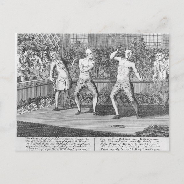 Carte Postale Le Bruiser Bruis'd, Or, les Knowing-Ones (Devant)