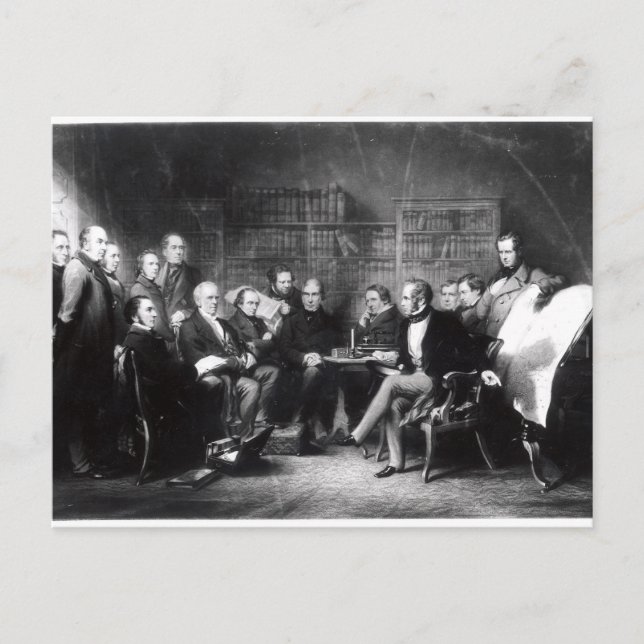 Carte Postale Le cabinet Aberdeen (Devant)