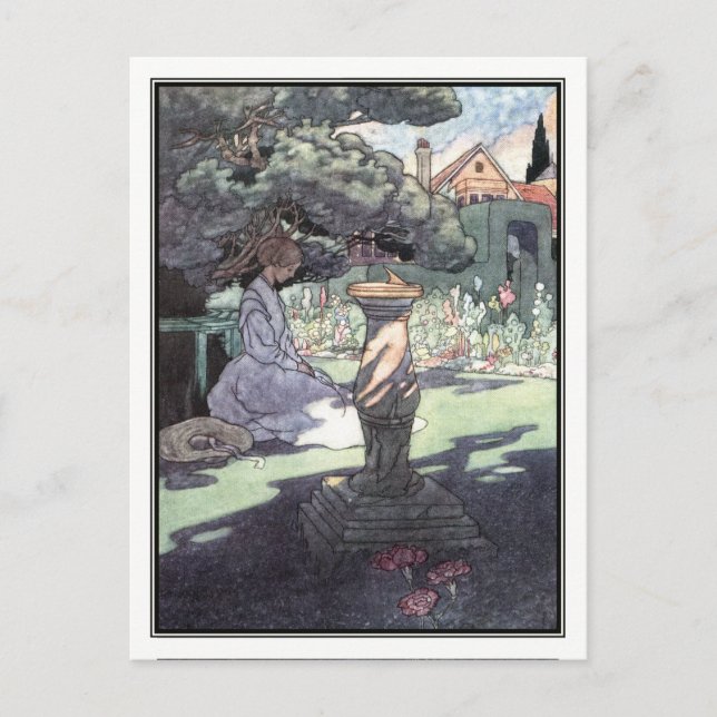 Carte Postale Le cadran solaire de Charles Robinson (Devant)