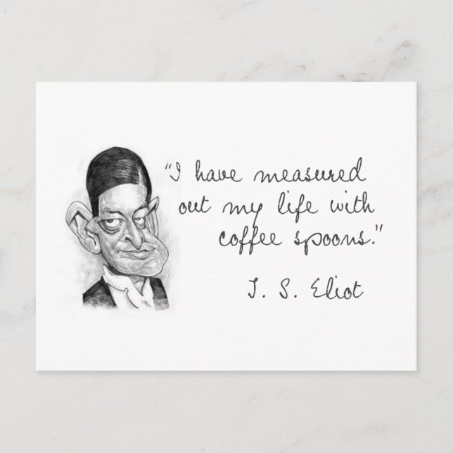 Carte Postale Le Café Dit De T. S. Eliot (Devant)
