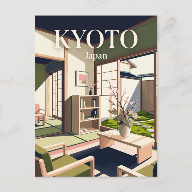 Carte Postale Le Café Paper & Petal Japon (Devant)