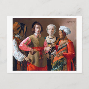 Carte Postale Le caissier Fortune, La Tour