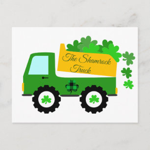 Carte Postale Le Camion Shamrock