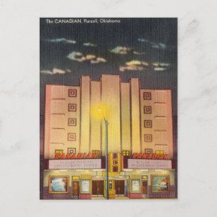 Carte Postale Le Canadien Purcell, Oklahoma