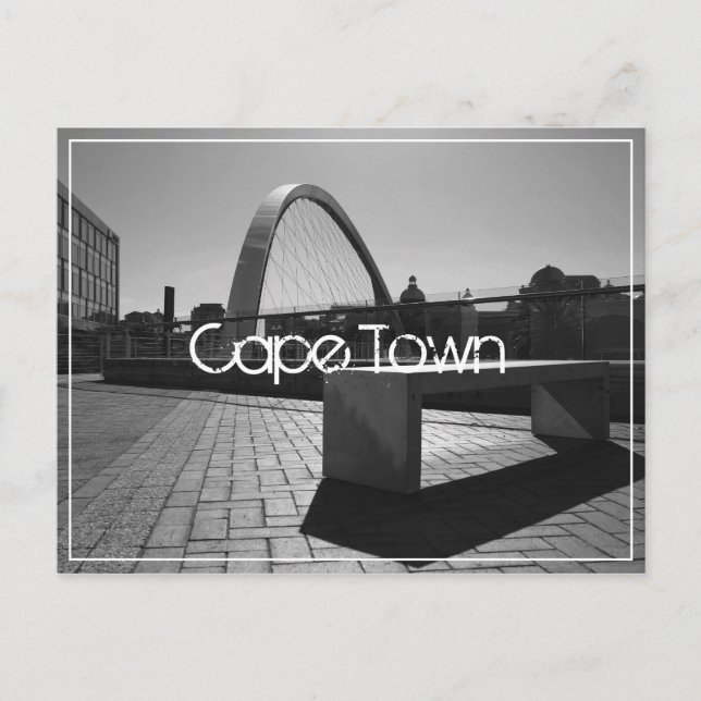 Carte Postale Le Canal du Cap L'architecture Monochrome (Devant)