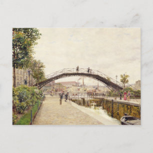 Carte Postale Le canal Saint-Martin